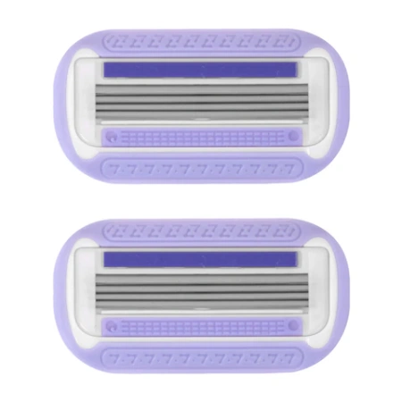 Кассеты для бритвенного станка многоразового женского, 4 лезвия, 2 кассеты, X-ONE (ИКС-УАН), 700019 - МСК «Форвард»