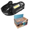 Фонарь налобный аккумуляторный КОСМОС, 3 Вт, LED + 3 Вт, СОВ, Li-ion, заряд от USB, KocH3WDLith 238270 - МСК «Форвард»