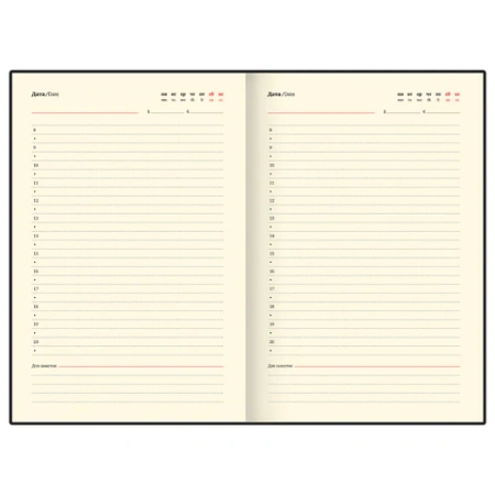 Ежедневник в наборе с ручкой А5, 144x210 мм, BRAUBERG "Style" под кожу, 160 листов, синий, 116862 - МСК «Форвард»