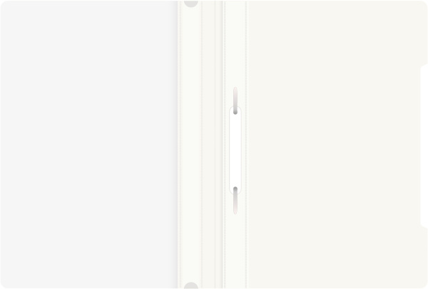 Скоросшиватель Бюрократ пластик PS20WH A4 прозрач.верх.лист белый 0.12/0.16 - МСК «Форвард»