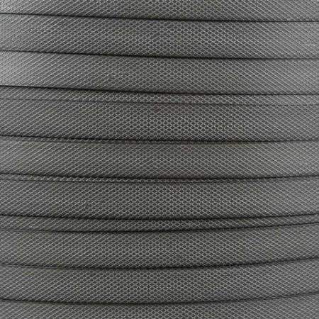 Стреппинг лента полипропиленовая, серая, 15 мм х 0,8 мм, длина 2000 метров, 609093 - МСК «Форвард»