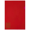 Папка-уголок жесткая, непрозрачная (тонированная), А4, BRAUBERG "UNIVERSAL", красная, 0,18 мм, 273058 - МСК «Форвард»