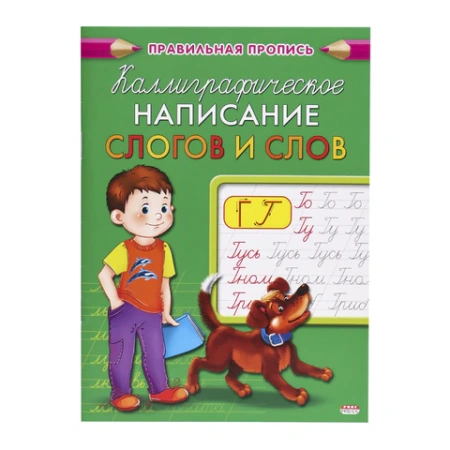 Пропись "Каллиграфическое написание", АССОРТИ, А5, 16 страниц, ПП PROF-PRESS 691104 - МСК «Форвард»