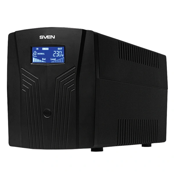 Источник бесперебойного питания SVEN Pro 1500, 1500VA(900W), 3 евророзетки, 2розетки RJ45, SV-013875 354287