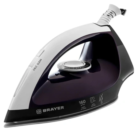 Парогенератор BRAYER BR4152, 2800 Вт, 6,5 Бар, пар 160 г/мин, паровой удар 480 г/мин, 1,8 л, фиолетовый 456613 - МСК «Форвард»