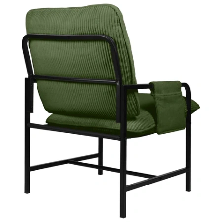 Кресло BRABIX "Gentle LC-300", ЛОФТ, пружинный блок, ткань велсофт (плюш), оливковое, 533145 - МСК «Форвард»