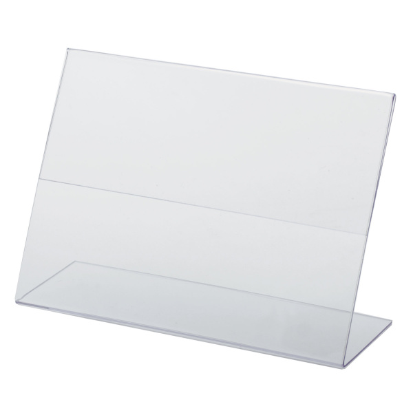 Держатели для ценников 60х40 мм, КОМПЛЕКТ 25шт., ПЭТ, BRAUBERG, 290407