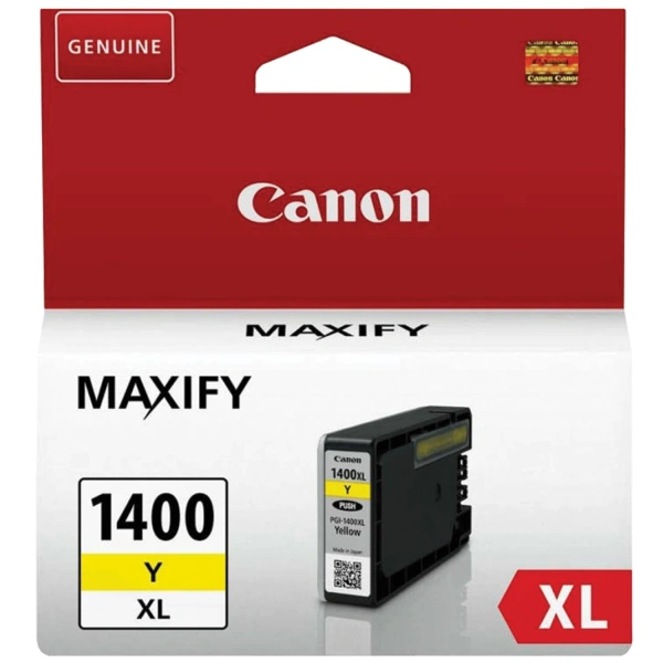 Картридж струйный CANON (PGI-1400XLY) МВ2040/МВ2340 желтый ориг ресурс 900 стр. 9204B001 362107 ПОД ЗАКАЗ 8 ДНЕЙ