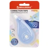 Корректирующая лента BRAUBERG PASTEL 5 мм х 12 м, вращающийся наконечник 90°, механизм перемотки, корпус голубой, блистер, 272488 - МСК «Форвард»