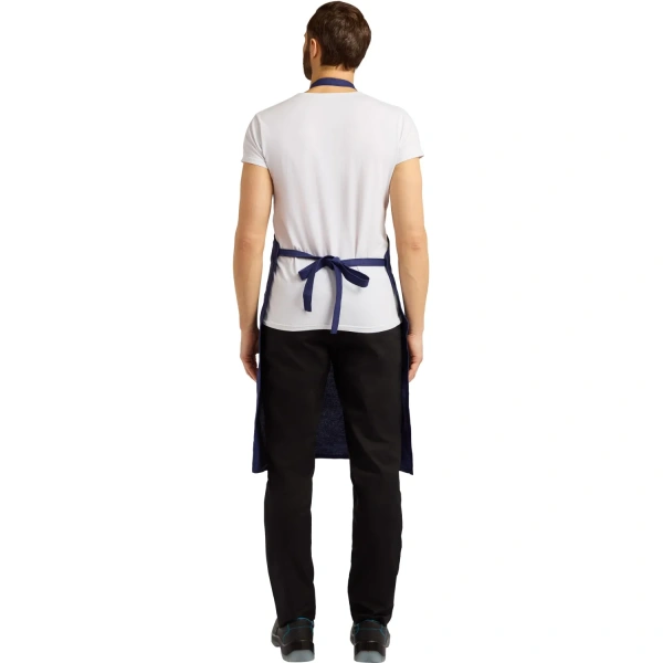 Фартук Диагональ тёмно-синий 101 см хлопок 93765 - МСК «Форвард»