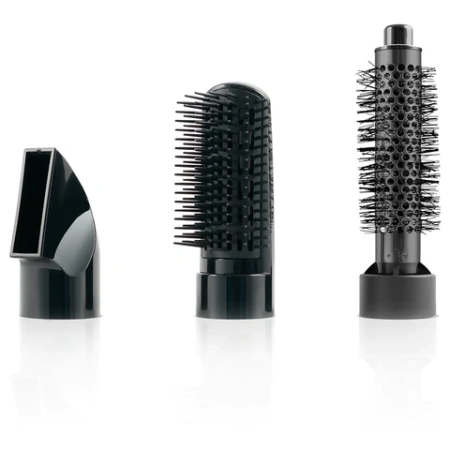 Фен-расческа CENTEK CT-2059, 1200 Вт, 2 скорости, 2 температурных режима, 3 насадки, черная 457621 - МСК «Форвард»