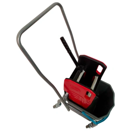 Тележка уборочная Eco-Force, 1 съемное ведро 25 л, отжим, металлический каркас, бесшумные колеса, 21EF/1 609747 - МСК «Форвард»