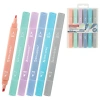 Набор текстовыделителей двусторонних 6 ПАСТЕЛЬНЫХ ЦВЕТОВ, BRAUBERG "Macaroon", линия 1-5 мм, 152513 - МСК «Форвард»