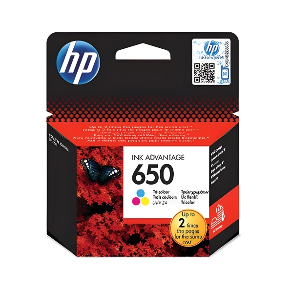 Картридж струйный HP (CZ102AE) Deskjet Ink Advantage 2515/2516 №650, цветной, ориг., ресурс 200 стр. 361008 ПОД ЗАКАЗ 8 ДНЕЙ