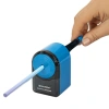 Точилка механическая BRAUBERG ULTRA для чернографитных и цветных карандашей, крепление к столу, цвет корпуса голубой с черным, 271342 - МСК «Форвард»