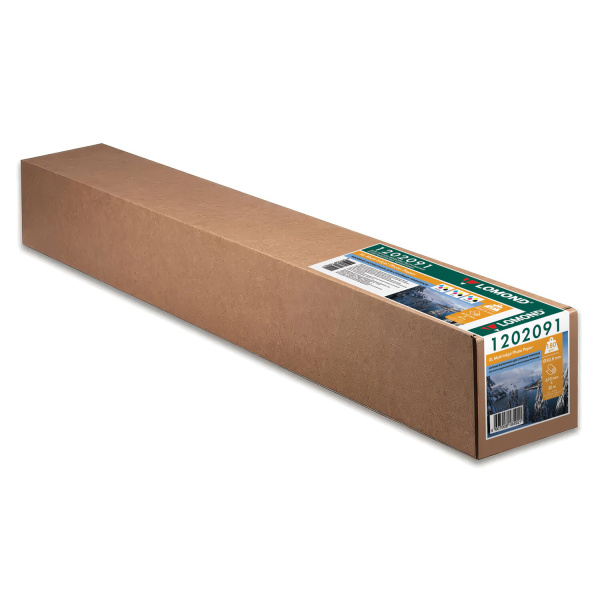 Бумага широкоформатная рулон д/плот. (фотобумага) 610мм*30м*вт.50,8мм, 180г/м2 матов. LOMOND 1202091 110477