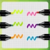 Набор текстовыделителей 6 НЕОНОВЫХ ЦВЕТОВ, АССОРТИ, STAFF College "STICK NEON", линия письма 1-4 мм, скошенный наконечник, 152534 - МСК «Форвард»