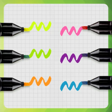 Набор текстовыделителей 6 НЕОНОВЫХ ЦВЕТОВ, АССОРТИ, STAFF College "STICK NEON", линия письма 1-4 мм, скошенный наконечник, 152534 - МСК «Форвард»