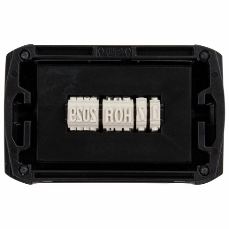 Датер со свободным полем, оттиск 41 х 24 мм, синий, TRODAT 4750 PRINTY 4.0, корпус черный, 141304 238360 - МСК «Форвард»