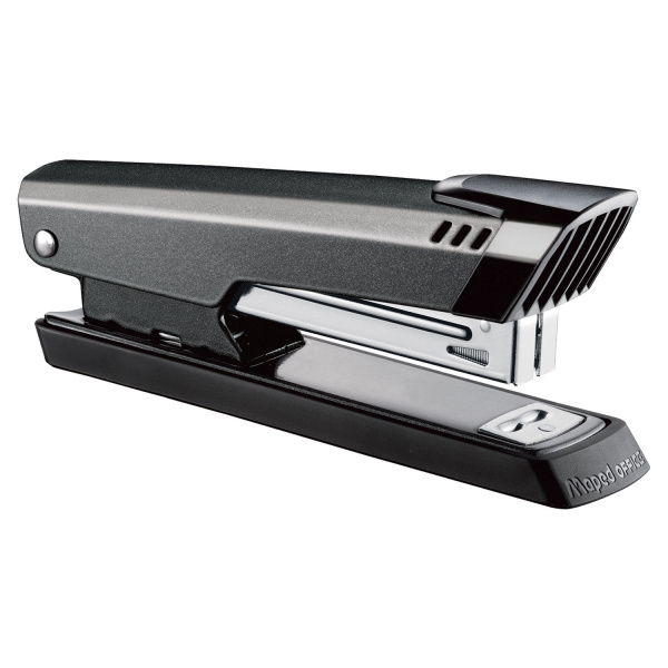 Степлер №24/6, 26/6 металлический MAPED (Франция) "Start", до 25 листов, темно-серый, 392710 224945