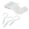Прищепки бельевые с крючком 13 см, КОМПЛЕКТ 5 штук, пластик, белые, PRIMILA (ПРИМИЛА) EXTRA, 700518 - МСК «Форвард»