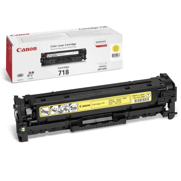 Картридж лазерный CANON (718Y) LBP7200Cdn/MF8330Cdn/MF8350Cdn, желтый, ресурс 2900 стр, ориг. 2659B0  360984 ПОД ЗАКАЗ 8 ДНЕЙ