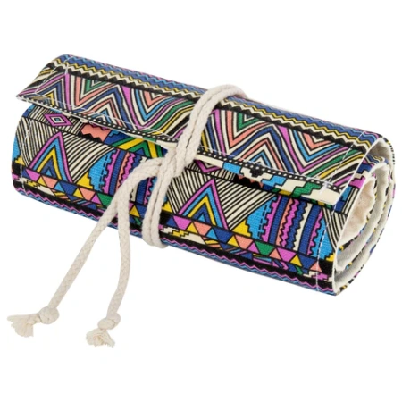 Карандаши цветные стираемые в пенале-скрутке BRAUBERG, 48 цветов + точилка и ластик, 182071 - МСК «Форвард»