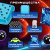 Игра настольная логическая "Магнитный бой", 24 магнита, доска 28х28 см, ЗОЛОТАЯ СКАЗКА, 665894 - МСК «Форвард»