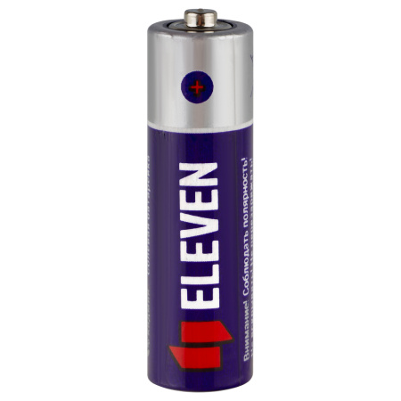 Батарейка Eleven AA (R6) солевая, КОМПЛЕКТ 10шт BC10 блистер 376036 - МСК «Форвард»
