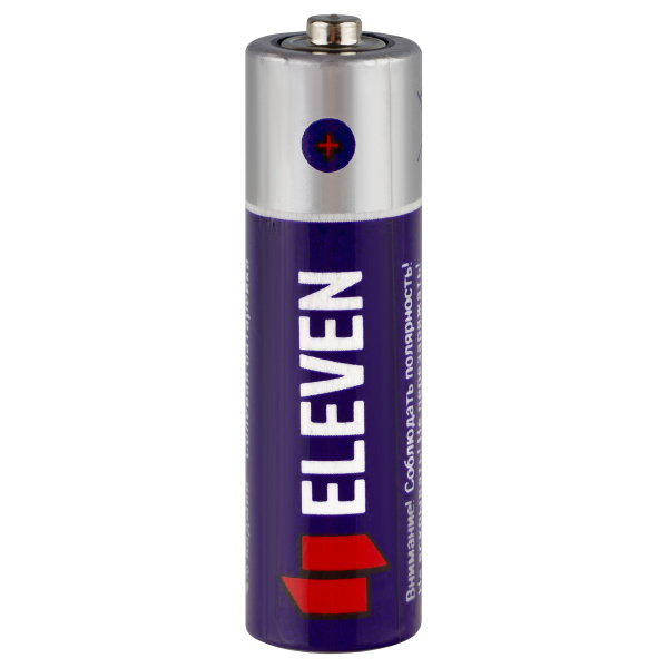 Батарейка Eleven AA (R6) солевая, КОМПЛЕКТ 10шт BC10 блистер 376036 - МСК «Форвард»