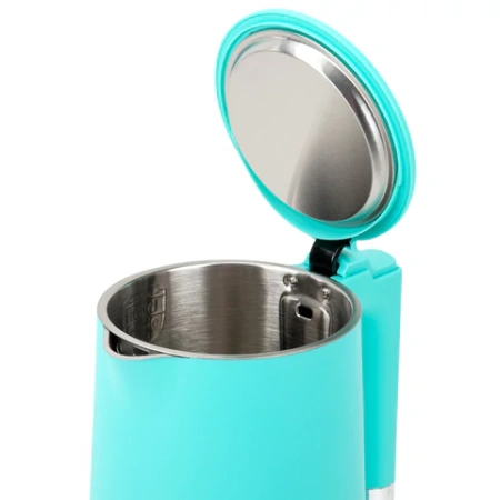 Чайник электрический с двойными стенками SONNEN KT-8719M, 1,5 л, 2200 Вт, мятный, 454694 - МСК «Форвард»