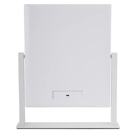 Зеркало для макияжа гримерное с подсветкой, 9 LED-ламп, 3 режима свечения, размер 25х30 см, работа от сети 220 V, цвет белый, BRABIX, 609335 - МСК «Форвард»