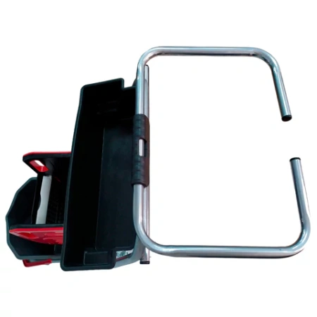 Тележка уборочная Eco-Force, 1 ведро 25л, отжим, лоток для химии, держатель для мешка, металлический каркас, бесшумные колеса, 21EF/6 609750 - МСК «Форвард»