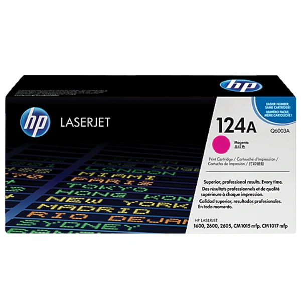 Картридж лазерный HP (Q6003A) ColorLaserJet CM1015/2600 и др, №124A, пурпурн, ориг., ресурс 2000 стр 360588 ПОД ЗАКАЗ 8 ДНЕЙ