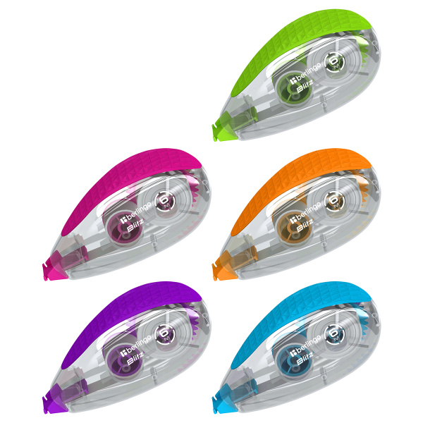 Корректирующая лента Berlingo "Blitz" 5мм*6м ассорти Fks_06010 265920