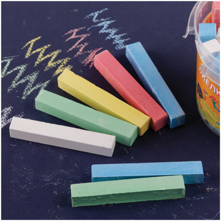 Мелки цветные для асфальта Мульти-Пульти "Енот в Австралии", 25шт., 5цв., пластиковое ведро АМ_14462 246429 минпромторг - МСК «Форвард»