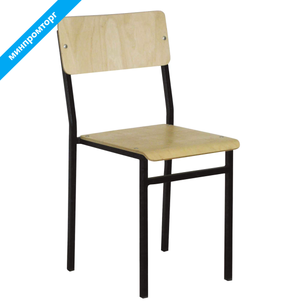Стул ученический нерегулируемый (ш380*г420*в840мм) рост-6 (от 170см), СШ2/1 530307 под заказ 8 дней