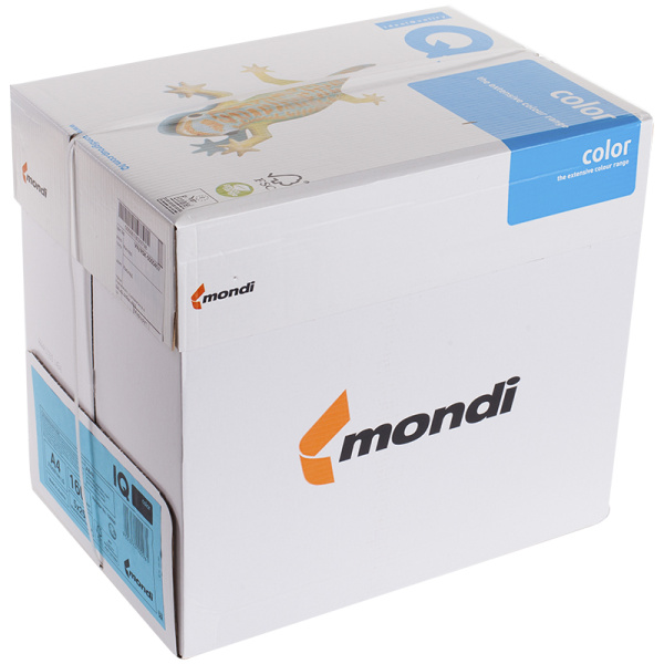 Бумага IQ "Color intensive" А4, 160г/м2, 250л. (светло-синий) AB48 086638 - МСК «Форвард»