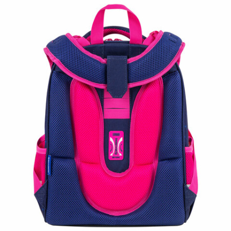 Ранец BRAUBERG PREMIUM, 2 отделения, с брелоком, "Cute fox", LED-ЛАМПОЧКИ, 38х29х16 см, 272019 - МСК «Форвард»