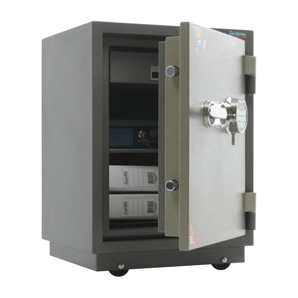 Сейф огнестойкий VALBERG "FRS-66Т ЕL" (в672*ш485*г430*мм;79кг),эл.замок+ключ, трейзер, кр. к полу FR 290534