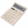 Калькулятор настольный BRAUBERG CH-12-BG (153х103 мм), 12 разрядов, двойное питание, бежевый, 272960