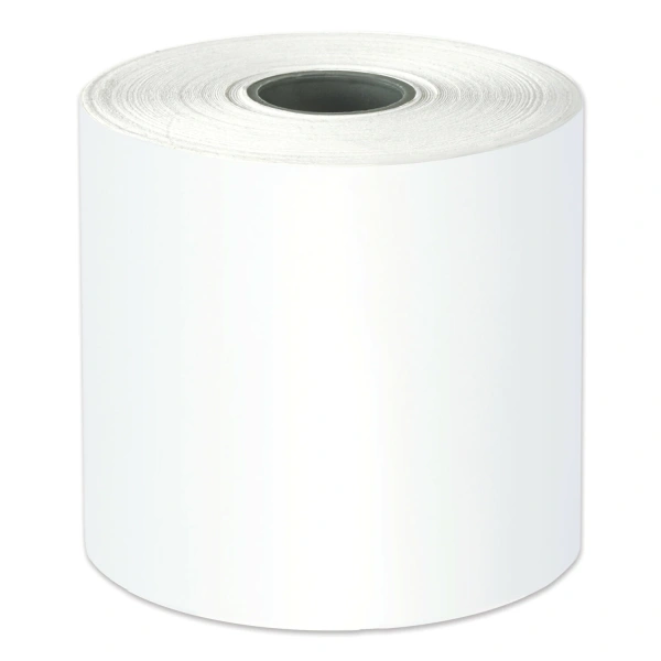 Чековая лента ОФСЕТ 57мм (диам.54мм, длина 22м, вт.12мм) НЕ ТЕРМО бел.96%, КОМПЛ. 15шт, AKZENT 44678 110364
