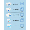 Бумага туалетная OfficeClean Professional(T2), 1-сл, 200м/рул., КОМПЛЕКТ 12рул белая 244820/50202462 - МСК «Форвард»