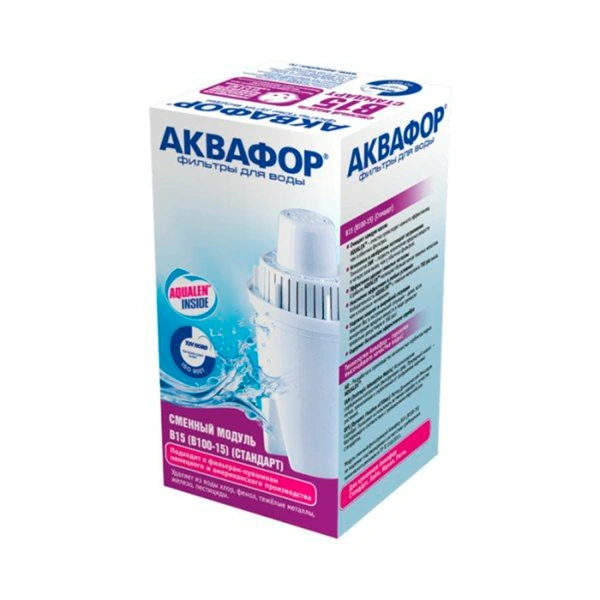 Сменная кассета АКВАФОР В15 Стандарт, для фильтров Аквафор 203050 605406