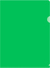 Папка-уголок Бюрократ -EE310/1GREEN A4 пластик 0.15мм зеленый 816383 - МСК «Форвард»