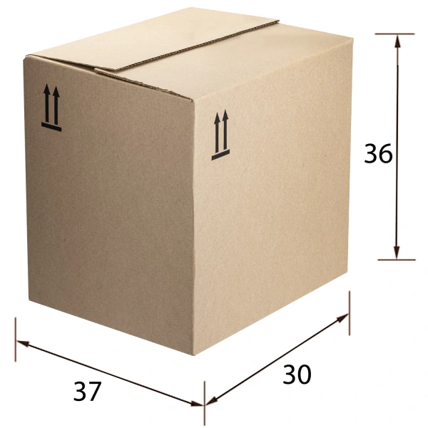 Гофроящик д370*ш300*в360 мм, марка Т22, профиль В, FEFCO 0202 / ГОСТ исполнение Б, 503212