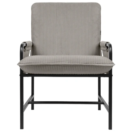 Кресло BRABIX "Gentle LC-300", ЛОФТ, пружинный блок, ткань велсофт (плюш), серое, 533142 - МСК «Форвард»