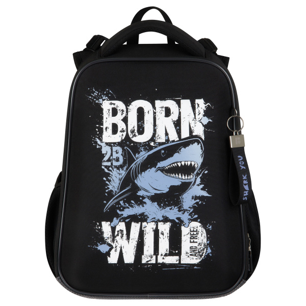 Ранец Berlingo Expert "Born to be WILD" 38*29*16см, 2 отделения, 2 кармана, анатомическая спинка RU-EX-1249 389434 - МСК «Форвард»