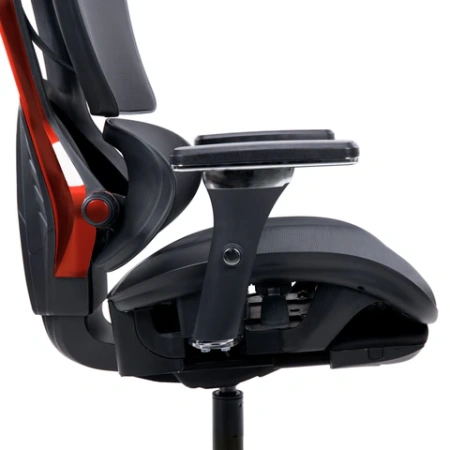 Кресло ATRONE (АТРОН) "Optimus ER-707", адаптивный механизм со слайдером, сетка, черный/красный, 532968 под заказ 8 дней - МСК «Форвард»