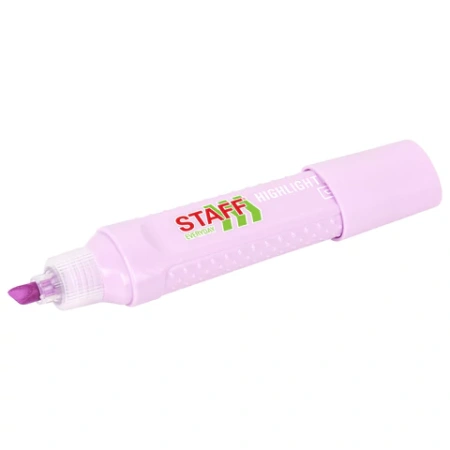 Текстовыделитель STAFF "EVERYDAY HL-707", ЛАВАНДОВЫЙ, линия 1-5 мм, скошенный наконечник, 152547 - МСК «Форвард»